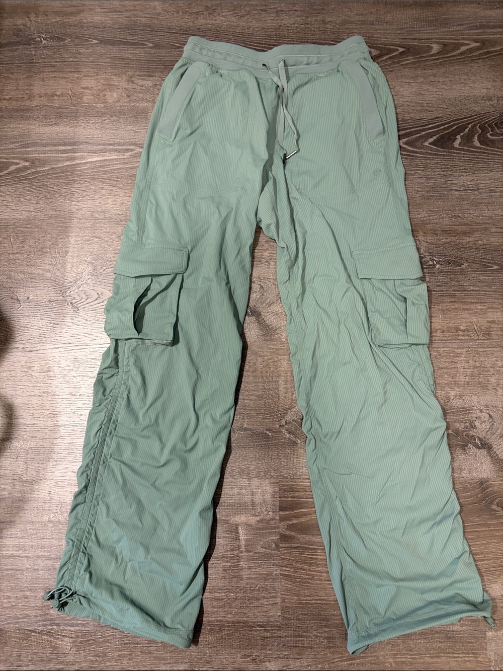 lululemon Women’s Grey Eucalyptus Dance Studio Relaxed-fit Mid Rise Cargo Pant